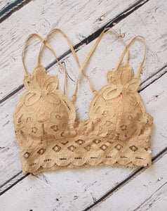 Desert Rose bralette (Tan)