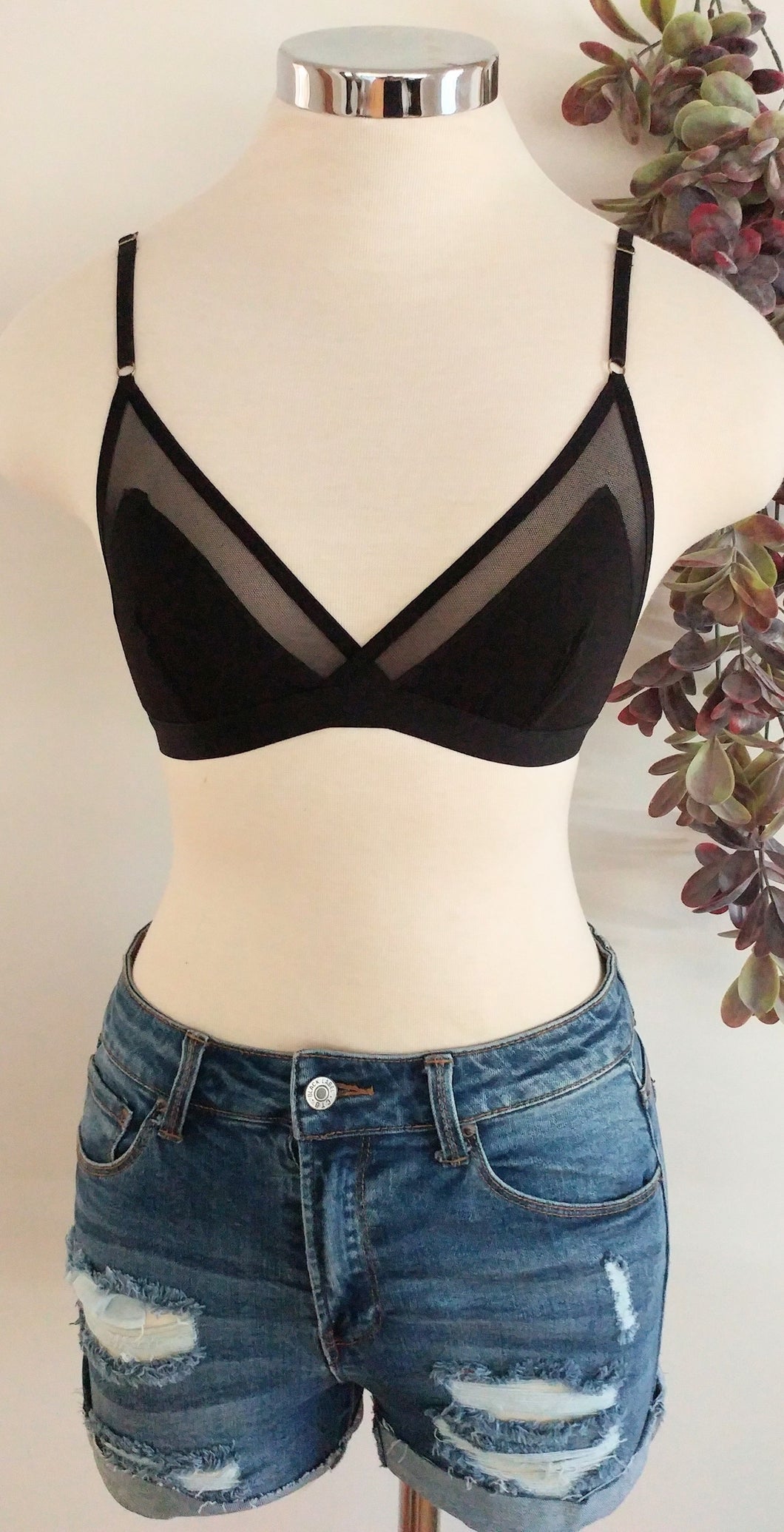 Ballerina bralette (Black)