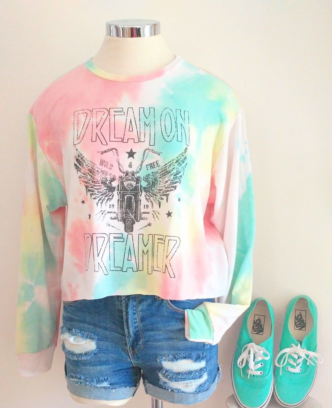 Dreamer tie dye pull over