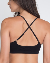 Load image into Gallery viewer, Guided by the stars bralette (Black)
